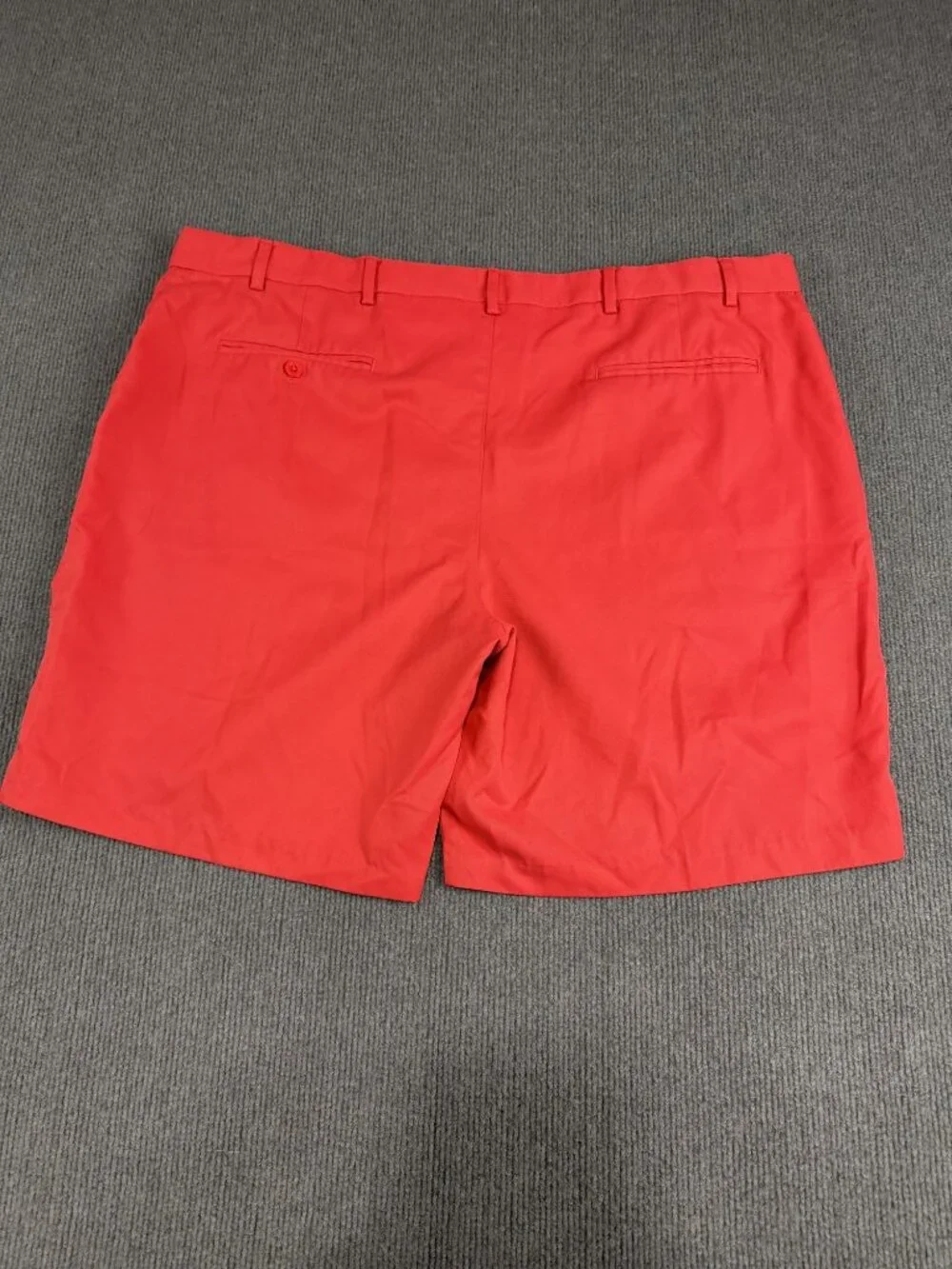 Adjust-A-Band Mens Red Expandable Waist Shorts 44